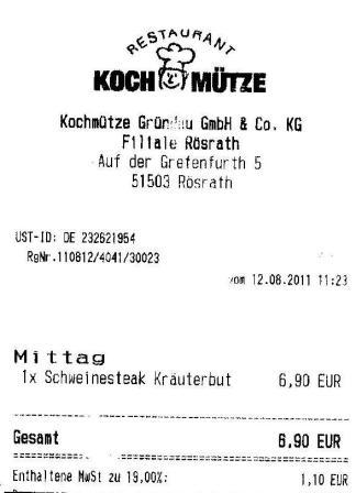 mtde Hffner Kochmtze Restaurant